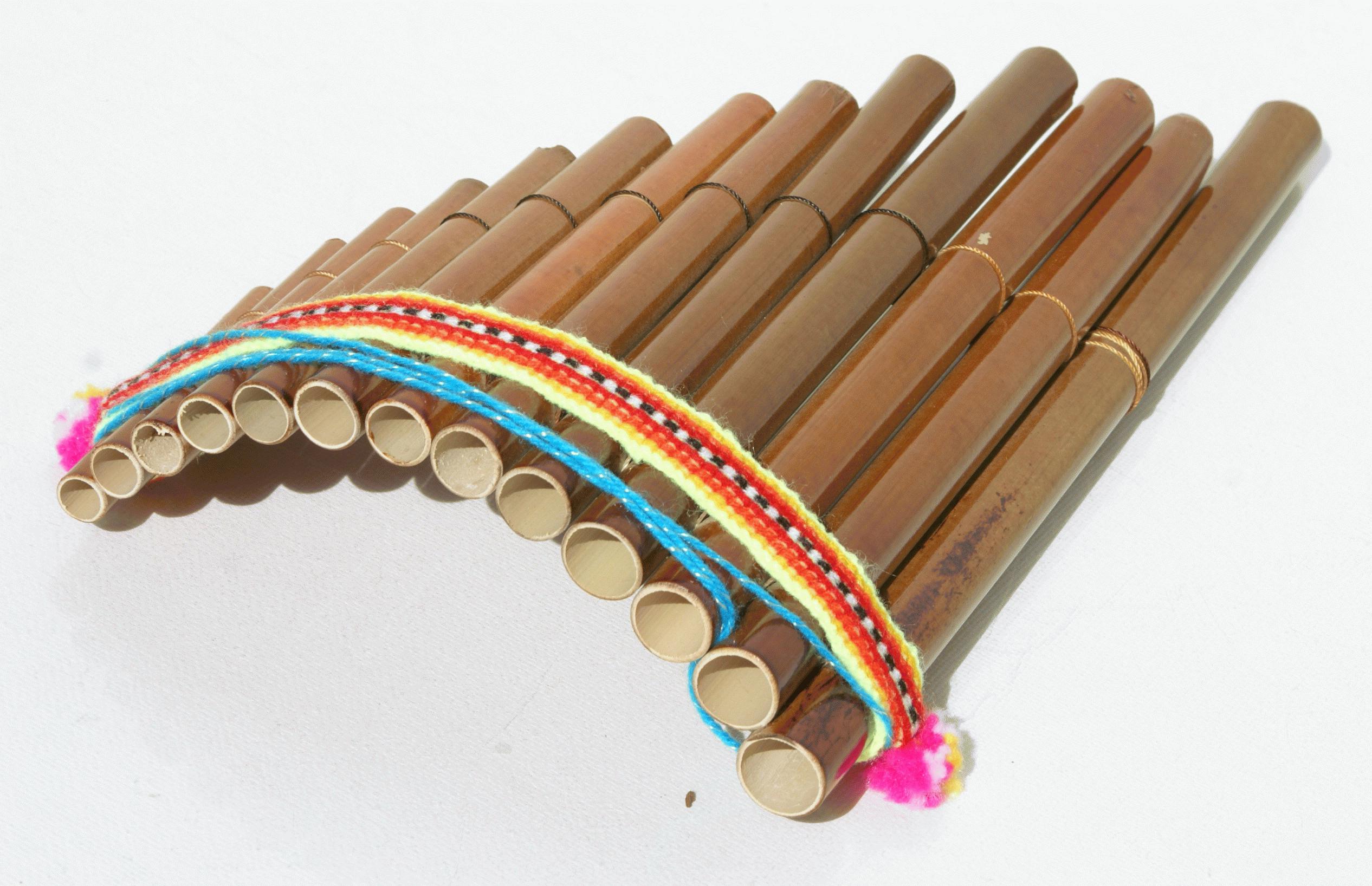 Flauta de Pan Andina, Artesanía de Ecuador