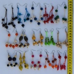 Aretes de colores