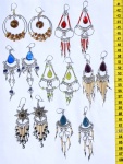 Aretes Alpaca Silver Grandes