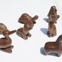 Small animal carvings