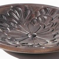Wooden carved plate