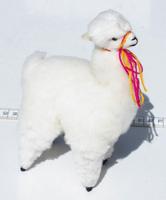 Hvid alpaca