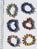 Tagua perles bracelets