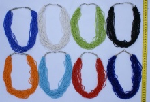 Color Multistrands Necklace