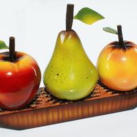 Holz Früchte