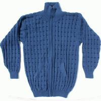 Plavi džemper alpaka