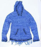 블루 알파카 hoodie