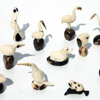 Tagua figurines de noix