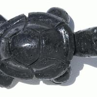 Turtle of volcanic stone