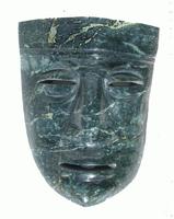 Jade kameň maska