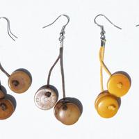 Tagua earrings