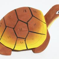 Balsa wooden turtle