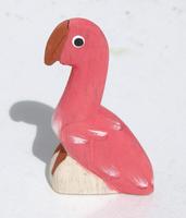 Flamingo de madera
