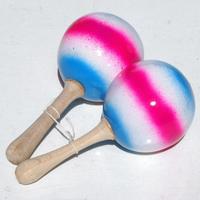 Pairs of color maracas