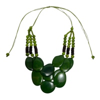 Exotiska Tagua-halsband - Handgjorda och miljövänliga