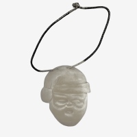 Decoración navideña de Papá Noel Tagua hecha a mano