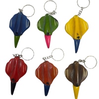 Stingray Fish - Fair Trade Tagua Keychains