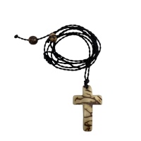 Kreuz und Kruzifix x96 handgefertigte AnhxE4nger aus Tagua