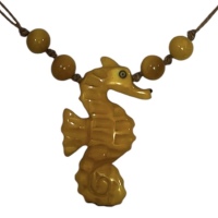 SeaHorse - Handmade Tagua Pendants