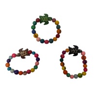 Bracelets Tagua faits à la main - Mode unique et durable