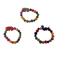 Bracelets Tagua écologiques - faits à la main et uniques